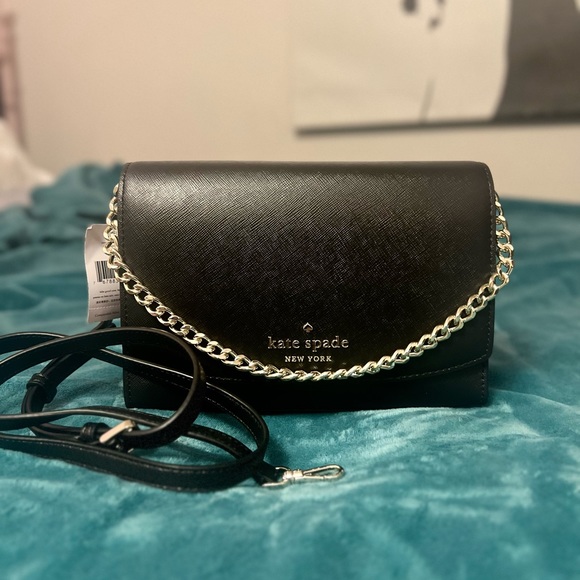 Brand new Kate spade 2 way crossbody in black color. - Picture 1 of 1